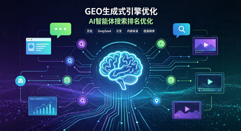 福建GEO 浪潮来袭：生成式引擎优化崛起，创作者争抢豆包、DeepSeek、元宝智能体流量入口